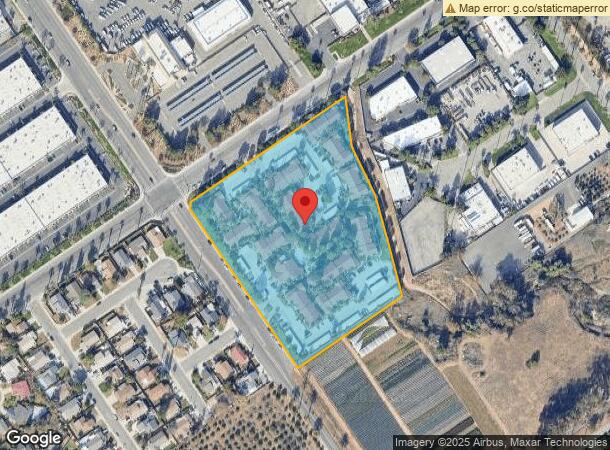  2801 Adams St, Riverside, CA Parcel Map