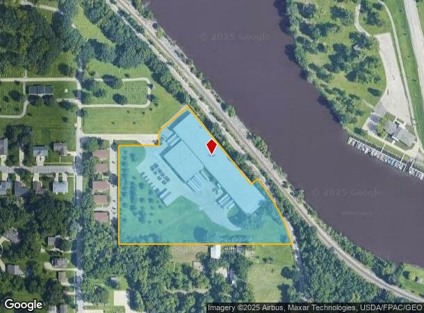 725 Ida St, Cedar Falls, IA Parcel Map