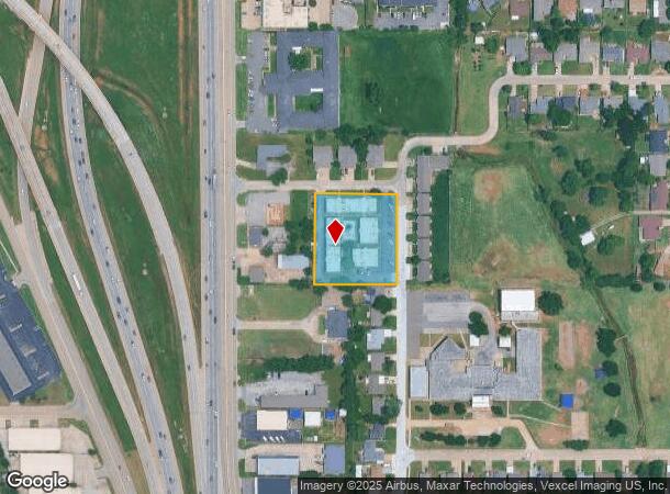 120 Ne 21St St, Moore, OK Parcel Map