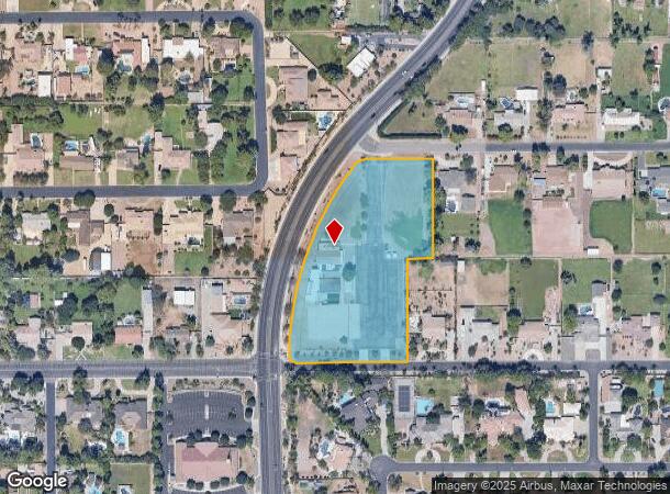  1249 N Lindsay Rd, Gilbert, AZ Parcel Map