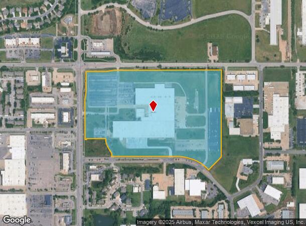 3718 N Rock Rd, Wichita, KS Parcel Map