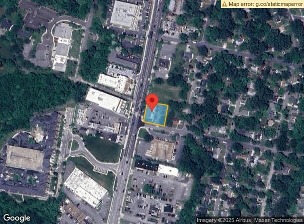  9601 Baltimore Ave, College Park, MD Parcel Map