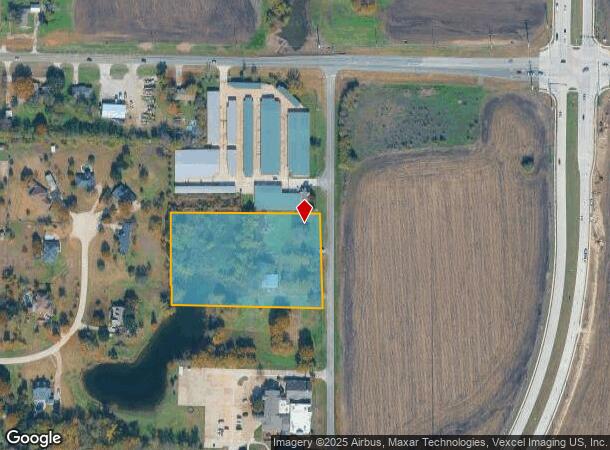  5799 N Custer Rd, Mckinney, TX Parcel Map