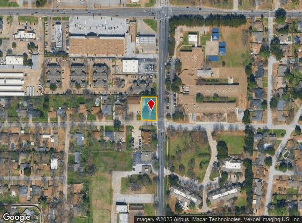 1000 N Fielder Rd, Arlington, TX Parcel Map