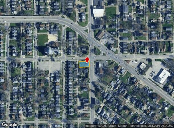  606 Oak St, Toledo, OH Parcel Map