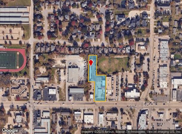214 W Northwest Hwy, Grapevine, TX Parcel Map