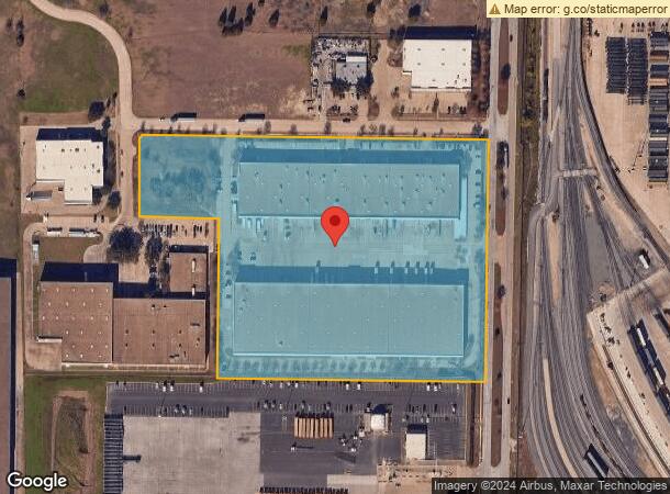  1801 Big Town Blvd, Mesquite, TX Parcel Map