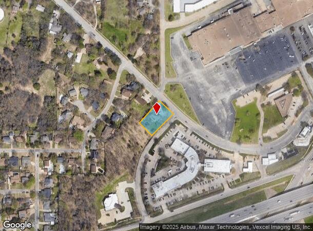 6100 W Poly Webb Rd, Arlington, TX Parcel Map