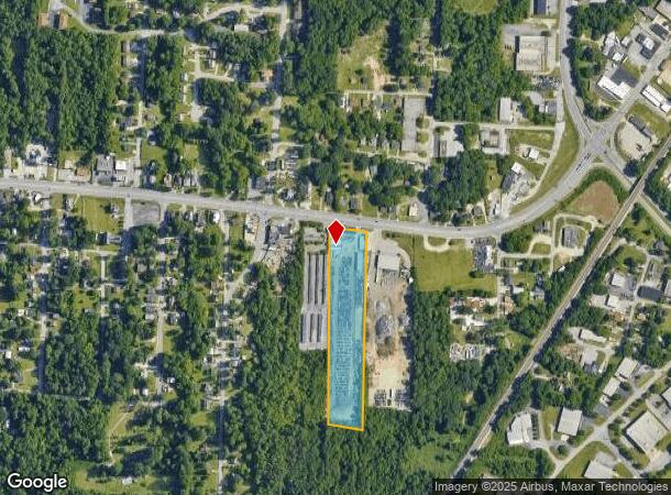  2711 W English Rd, High Point, NC Parcel Map