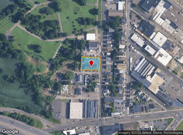 153 Dewey St, Bridgeport, CT Parcel Map