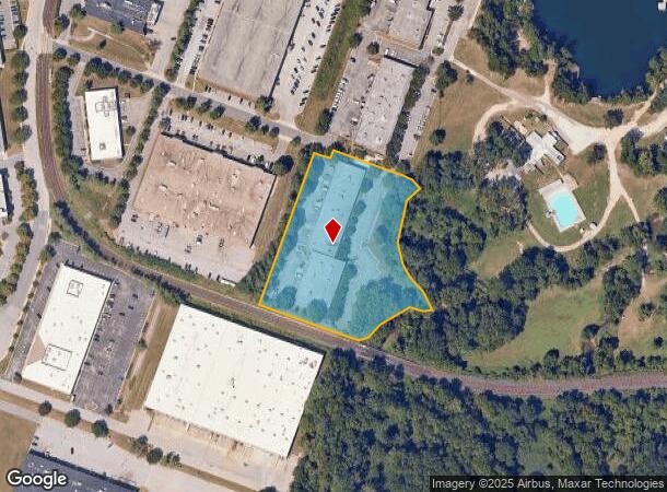 10945 Golden West Dr, Hunt Valley, MD Parcel Map
