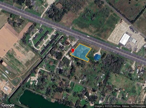 109 Aaron St, Alvin, TX Parcel Map