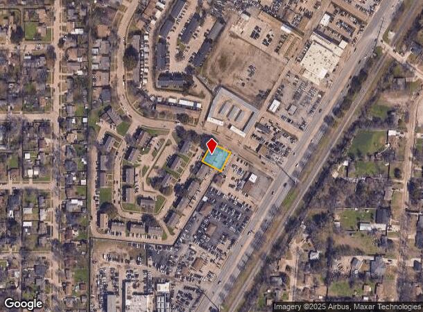  2826 Wimbledon Ct, Garland, TX Parcel Map