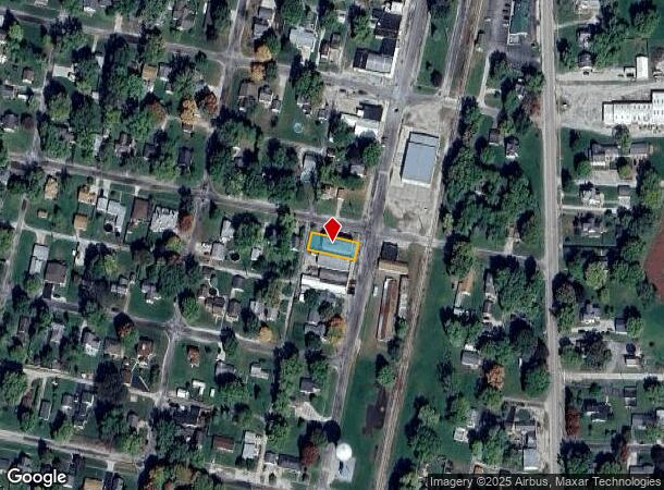 205 S Front St, Macon, IL Parcel Map