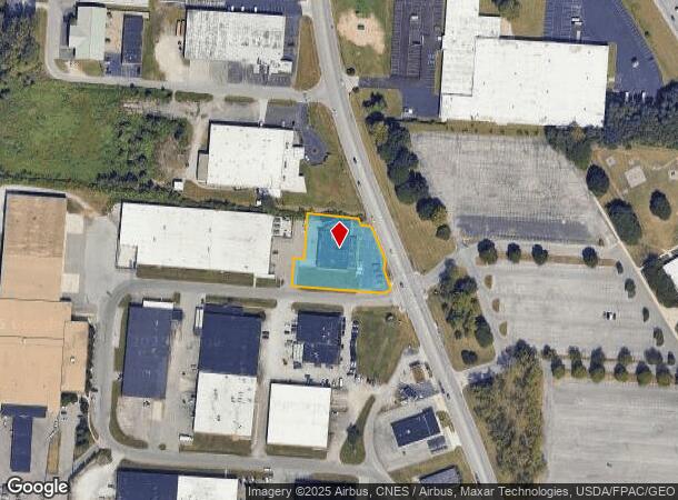 1503 Alum Creek Dr, Columbus, OH Parcel Map