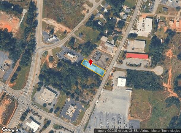  2840 S Main St, Anderson, SC Parcel Map