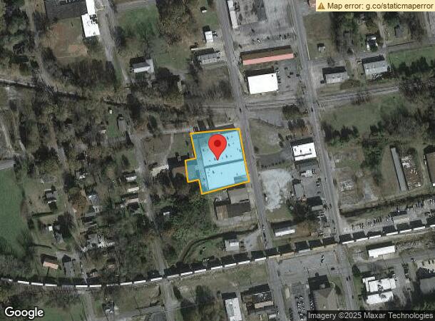  228 Court St N, Talladega, AL Parcel Map