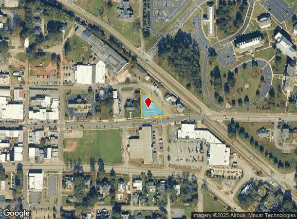  114 E Johnston St, Forsyth, GA Parcel Map