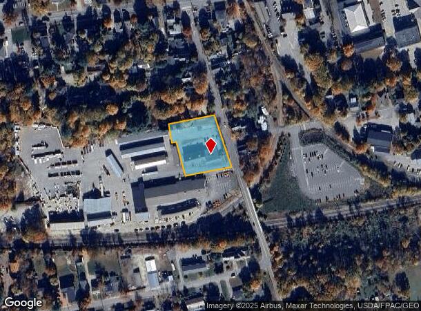 18 Spring St, Brunswick, ME Parcel Map