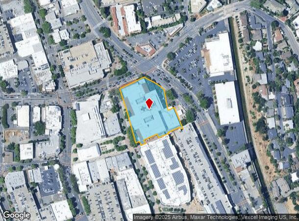 1200 Broadway Plz, Walnut Creek, CA Parcel Map