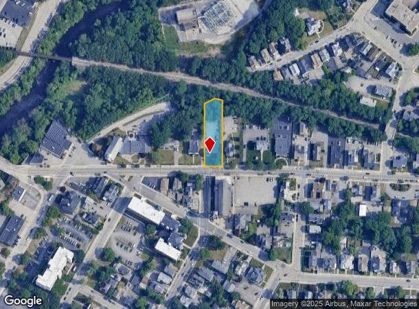 38 Hamlet Ave, Woonsocket, RI Parcel Map