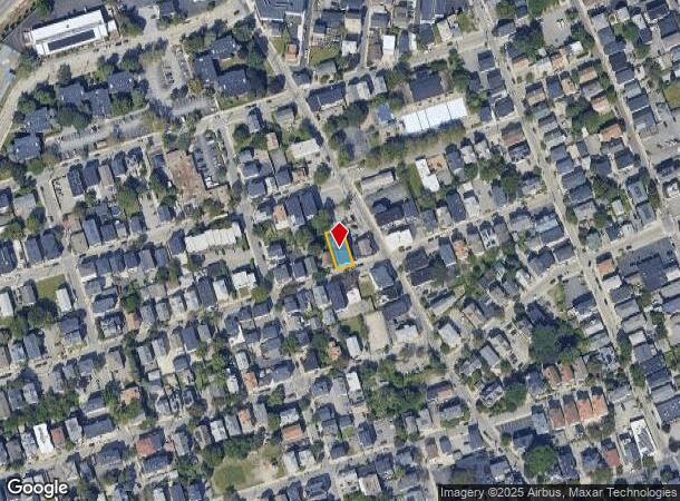  53 Penn St, Providence, RI Parcel Map