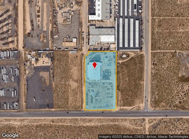 811 Columbia Way, Lancaster, CA Parcel Map