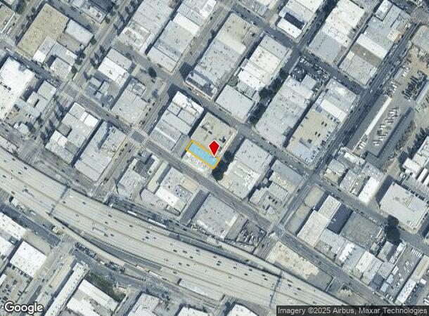 1515 Santee St, Los Angeles, CA Parcel Map