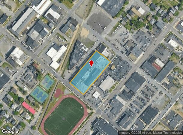  1100 Penn Ave, Scranton, PA Parcel Map