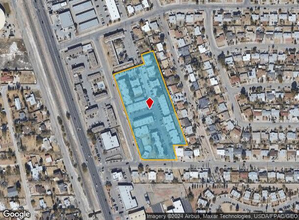  5130 Chromite St, El Paso, TX Parcel Map