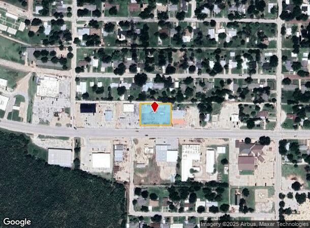  1112 W Main St, Olney, TX Parcel Map