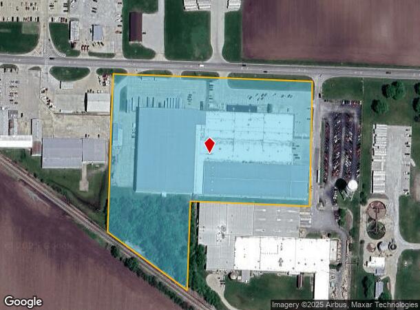  4005 Dewitt Ave, Mattoon, IL Parcel Map