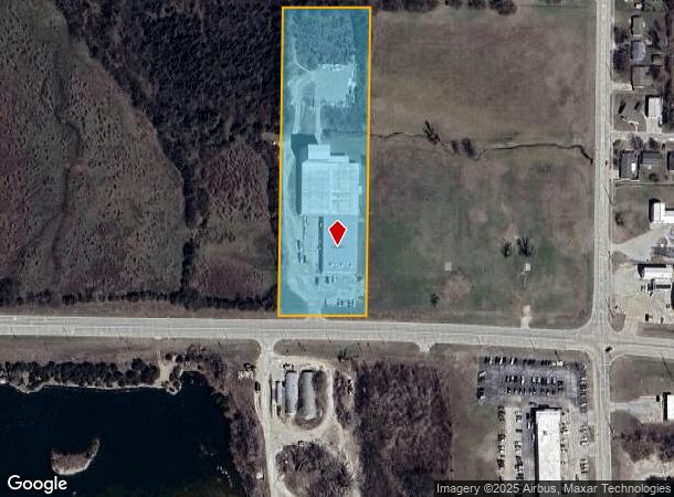  1502 W Cherry St, Chanute, KS Parcel Map