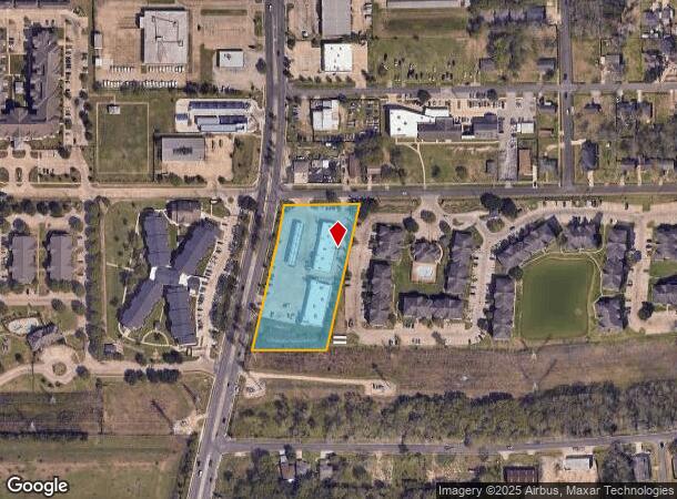 9607 Cullen Blvd, Houston, TX Parcel Map