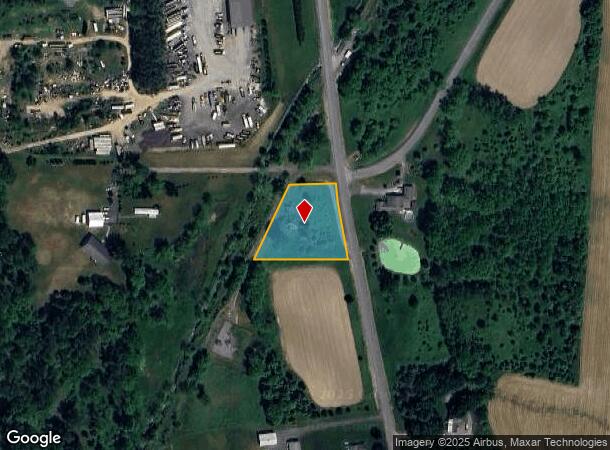 1700 Flat St, Penn Yan, NY Parcel Map