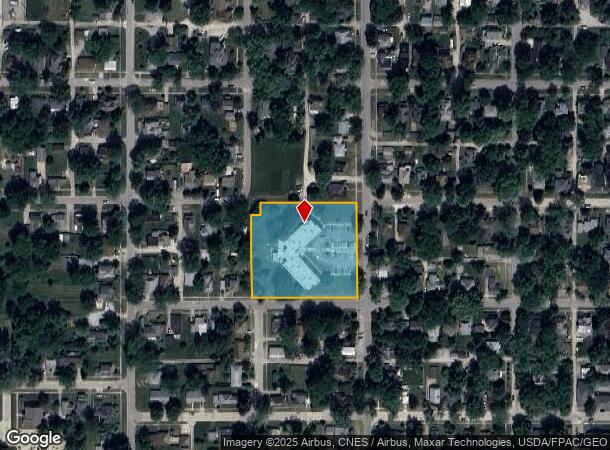 404 S 4Th St At West Madison Ave, Fairfield, IA Parcel Map