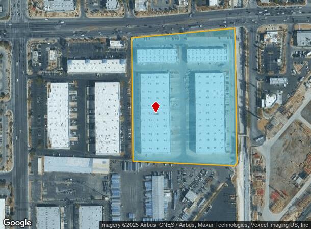 2711 E Craig Rd, North Las Vegas, NV Parcel Map