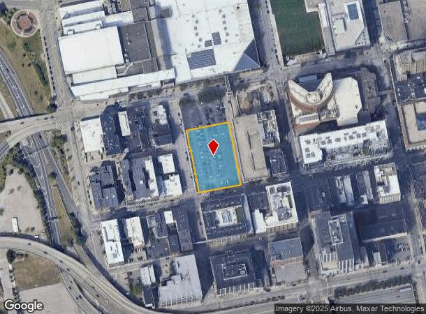 240 W 4Th St, Cincinnati, OH Parcel Map