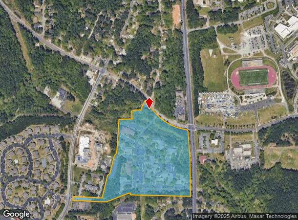 943 Stadium Dr, Durham, NC Parcel Map