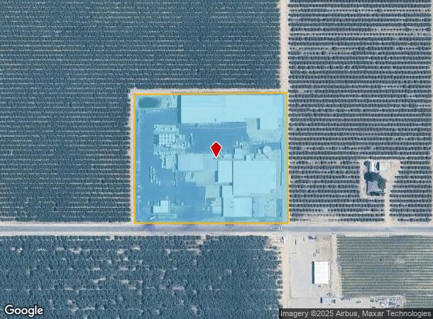 12840 W Shields Ave, Kerman, CA Parcel Map