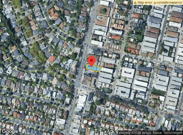  2020 S Robertson Blvd, Los Angeles, CA Parcel Map