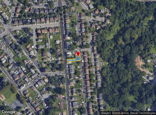  839 S Front St, Allentown, PA Parcel Map