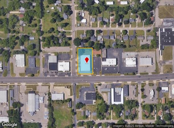 1412 Columbia Ave W, Battle Creek, MI Parcel Map
