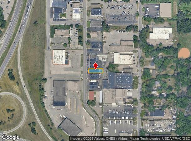  8419 Center Dr Ne, Minneapolis, MN Parcel Map