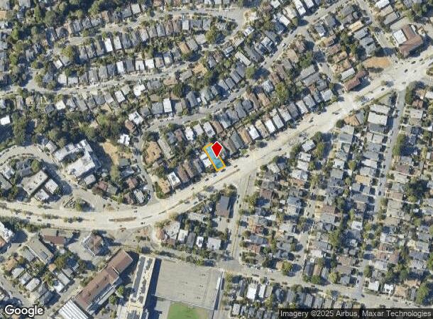  3839 Park Blvd, Oakland, CA Parcel Map