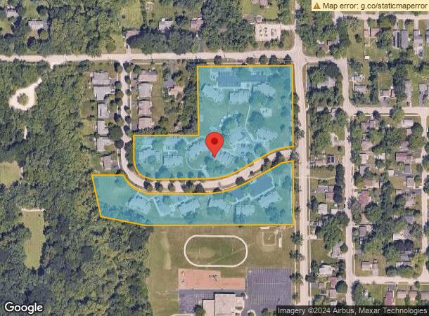  1460 Briarwood Cir, Crystal Lake, IL Parcel Map