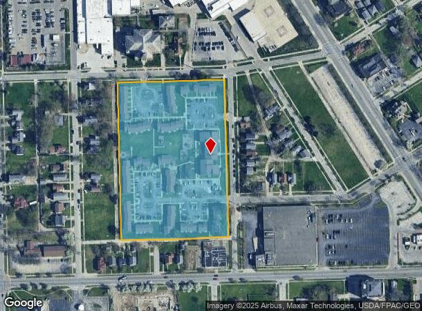  212 Page St, Toledo, OH Parcel Map