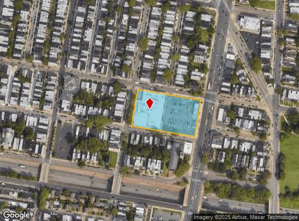  4424 N Broad St, Philadelphia, PA Parcel Map