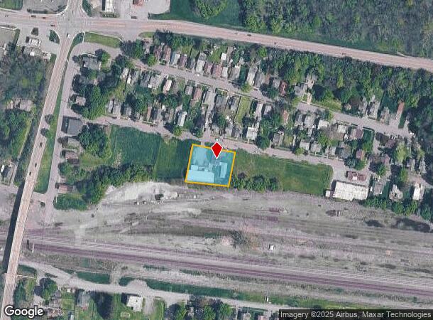 24 Elmer St, Lyons, NY Parcel Map