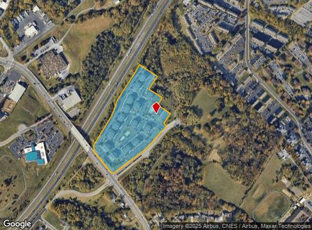 607 John Tyler Cir, Harrisonburg, VA Parcel Map